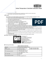 Delta DTC1000/2000 Manual Guide | PDF | Thermocouple | Switch