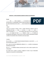 Demanda Alimentos - Amplia Demanda Alimentos Abuelos - Sentencia - Dra Maria Celeste Marconi MP 1-34303