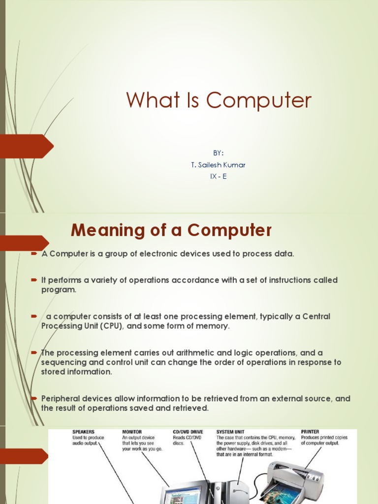 Understanding Computer Basics | PDF | Computers