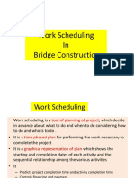 Work Scheduling in Bridge Construction PDF