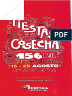 Fiestas de La Cosecha 156 Años