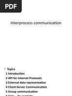 Interprocess Communication