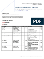 Manual de Integracao Com o WebService Tributario - v1.13 PDF