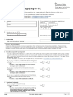 Information Form For Foreign Citizens Applying For SU