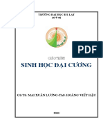 ĐHĐL.Giáo Trình Sinh Học Đại Cương (NXB Đà Lạt 2000) - Mai Xuân Lương, 145 Trang PDF