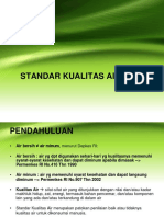 Standar Kualitas Air 