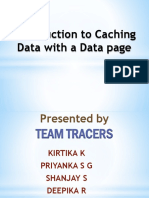 Introduction To Caching Data With A Data Page
