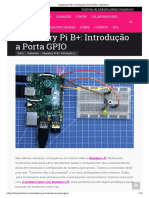 Raspberry Pi B+_ Introdução a Porta GPIO - Fazedores