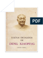 Deng Xiaoping Textos Escogidos 1975 1982