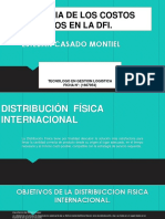 Incidencia de Los Costos Logisticos en La Dfi