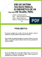 Diseño de Sistema Fotovoltaico