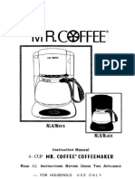 Mr. Ccbffee@: 4-Cup Mr.C@Ffee"Coffeemaker