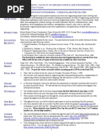 First Year Core 8 and Trackone Program: University of Toronto - Faculty of Applied Science and Engineering