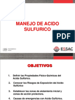 Manejo de Acido Sulfurico