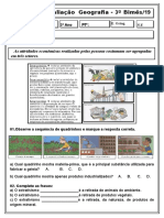 Prova de Geografia Agosto-19