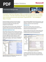 Field Device Manager PIN