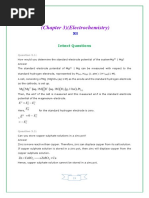 (Chapter 3) (Electrochemistry) : Intext Questions