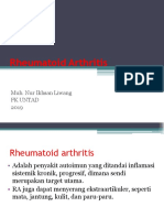 Rheumatoid Arthritis: Muh. Nur Ikhsan Liwang FK Untad 2019