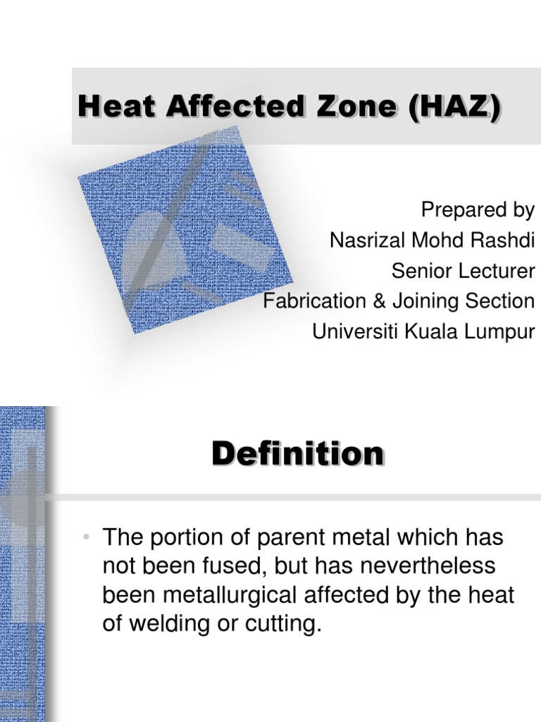 Heat Affected Zone | PDF | Chemical Product Engineering | Chemical