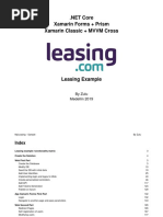 NET Core _ Xamarin Forms + Prism _ Xamarin Classic + MVVM Cross (Leasing).docx