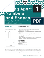 Taking Apart Numbers and Shapes