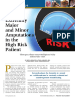 Lower Extremity Major and Minor Amputations in The High Risk Patient
