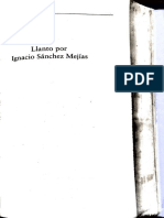 Llanto Por Ignacio Sánchez Mejía