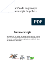 Pulvimetalurgia Engranajes