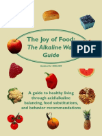 The Joy of Food -The Alkaline Way Guide