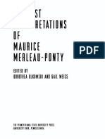 (Re-Reading The Canon) Dorothea Olkowski - Gail Weiss (Eds.) - Feminist Interpretations of Maurice Merleau-Ponty-Pennsylvania State University Press (2006)