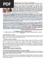 La Venida Del Hijo Del Hombre