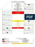 2019-2020 CCD Staff Calendar