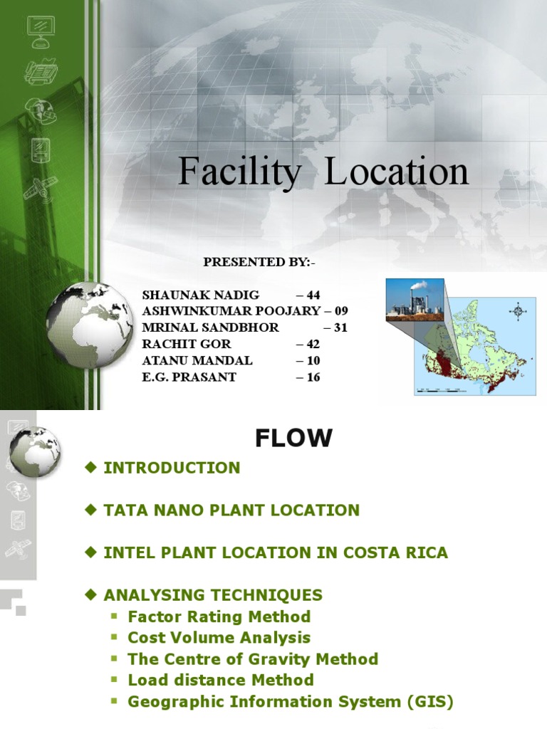 Final Facility Location | PDF | Business | Geographic Information System