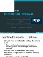 Lecture15 Learning Ranking