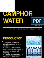 Camphor Water