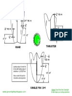 Surfboard Fin Position Layout Guide Tri Quad 2 Plus 1 Longboard PDF