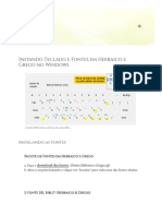 Configurando Teclado