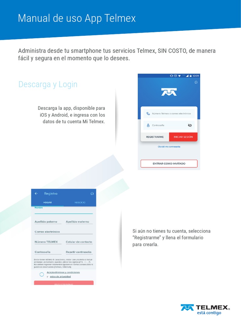 Manual A PPM I Telmex | PDF | Aplicación movil | Internet