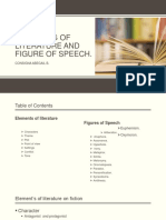 Element's of Literature and Figure of Speech