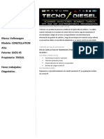 INFORME TECNICO VW Constellation Ramal