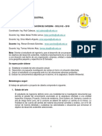 Lineamientos de Trabajo de Aplicación de Cátedra PDF