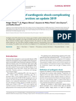 Management of Cardiogenic Shock Complicating Myocardial Infarction. 2019 Thiele