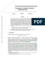 Linear Convergence of Adaptive Stochastic Gradient Descent