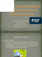 Agregarmusicaaun PPT2007