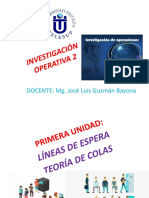 Investigación Operativa II