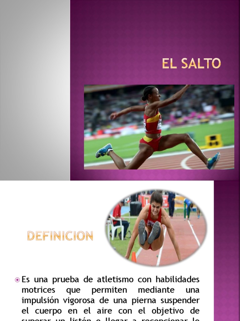Tipos de Saltos en Atletismo | PDF | Deporte del atletismo | Juegos ...