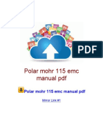 Polar Mohr 115 Emc Manual PDF