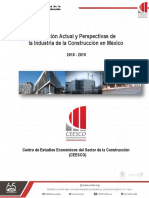 Situación actual y perspectivas de la industria de la construcción en México
