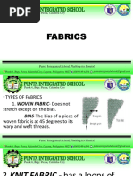 1 Types of Fabric and Their Characteristics