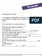 Actividad - Memoria Docentes PDF